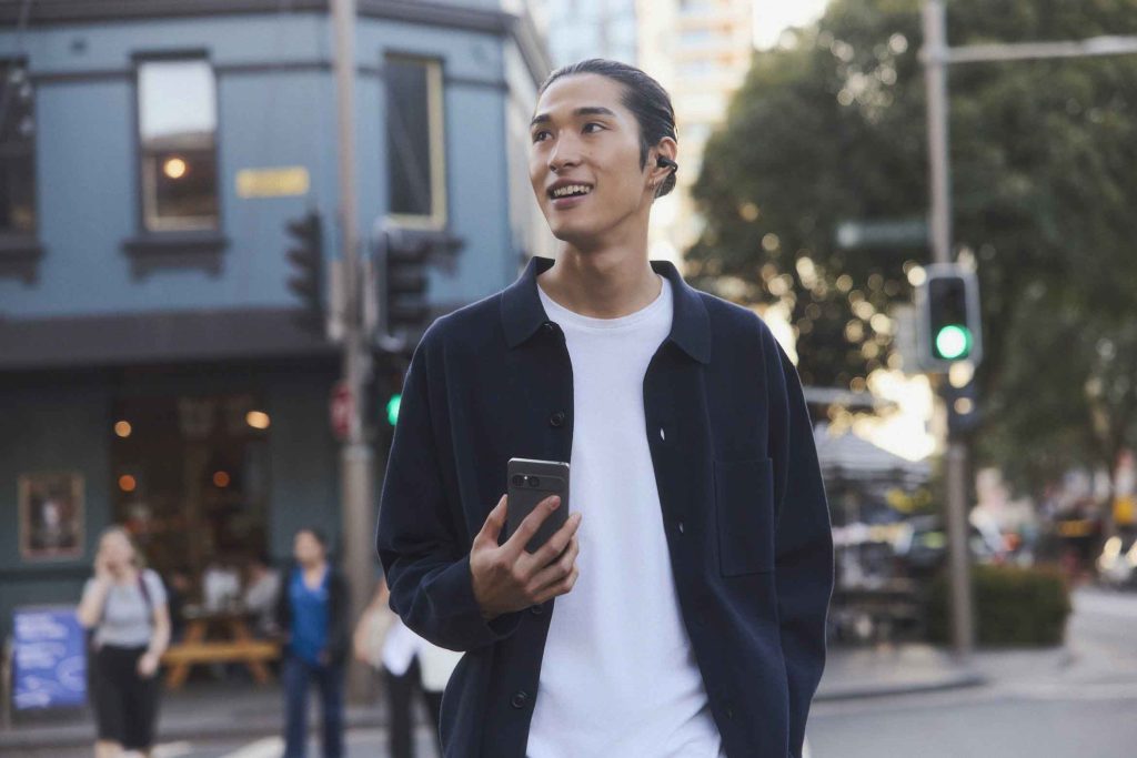 Sony unveils LinkBuds Clip open earbuds showcasing the C-shaped wearable design in pastel color variations