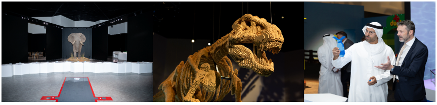 Blending hands-on creativity with scientific discovery, the world-first LEGO SHOWS Natural Brickstory exhibition arrives at the Natural History Museum Abu Dhabi.
