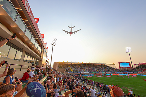 Heading into National Day weekend, Emirates Dubai 7s announces DJ sets from Melanie C and Jax Jones alongside elite rugby and grassroots tournaments.